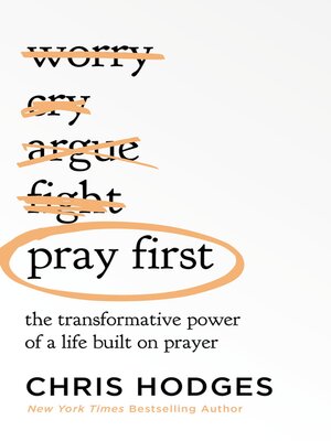 cover image of Pray First